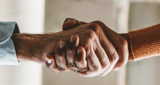 A handshake